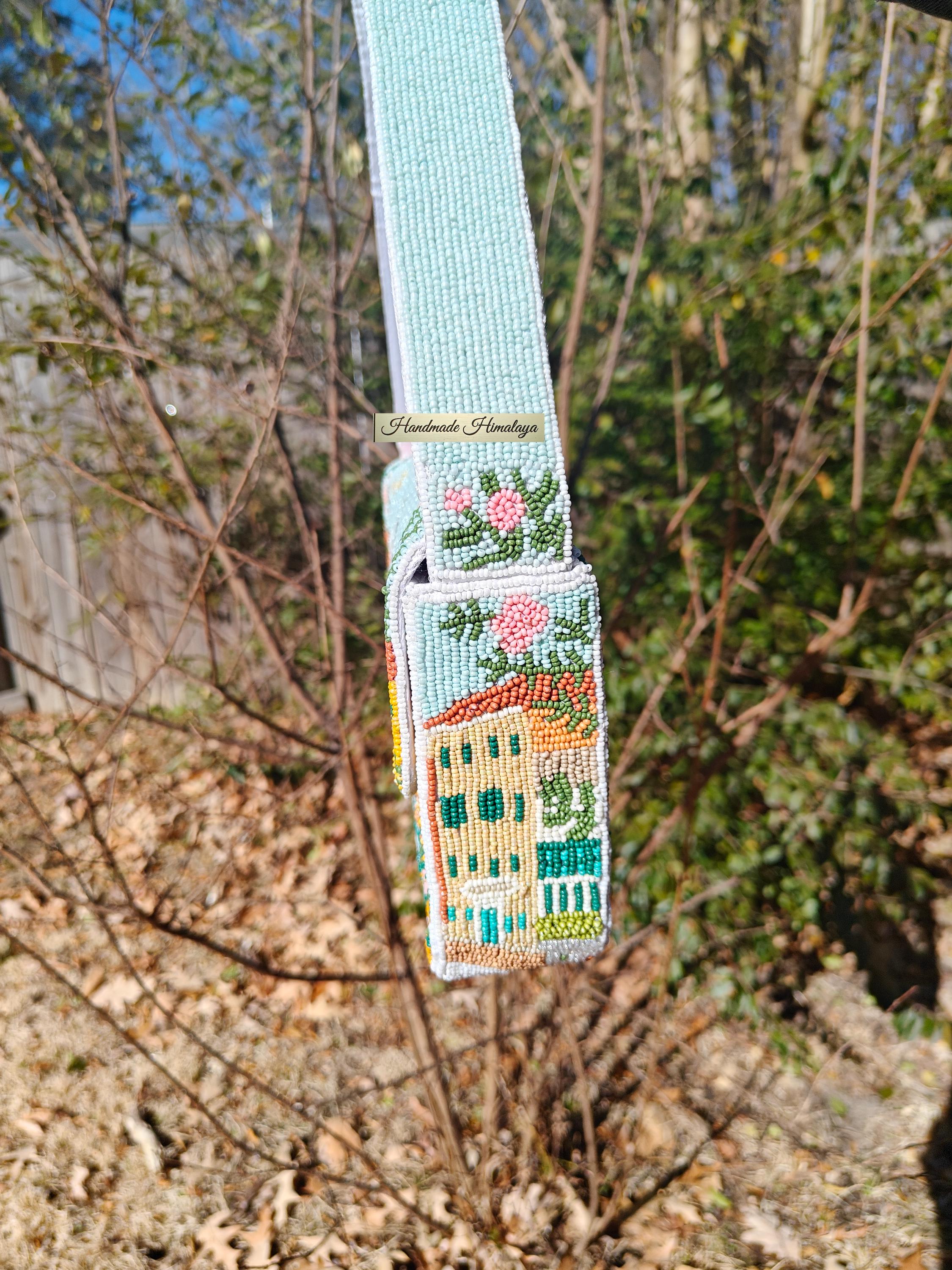 Venice Beaded Bag, Italian Themed Handbag view 4