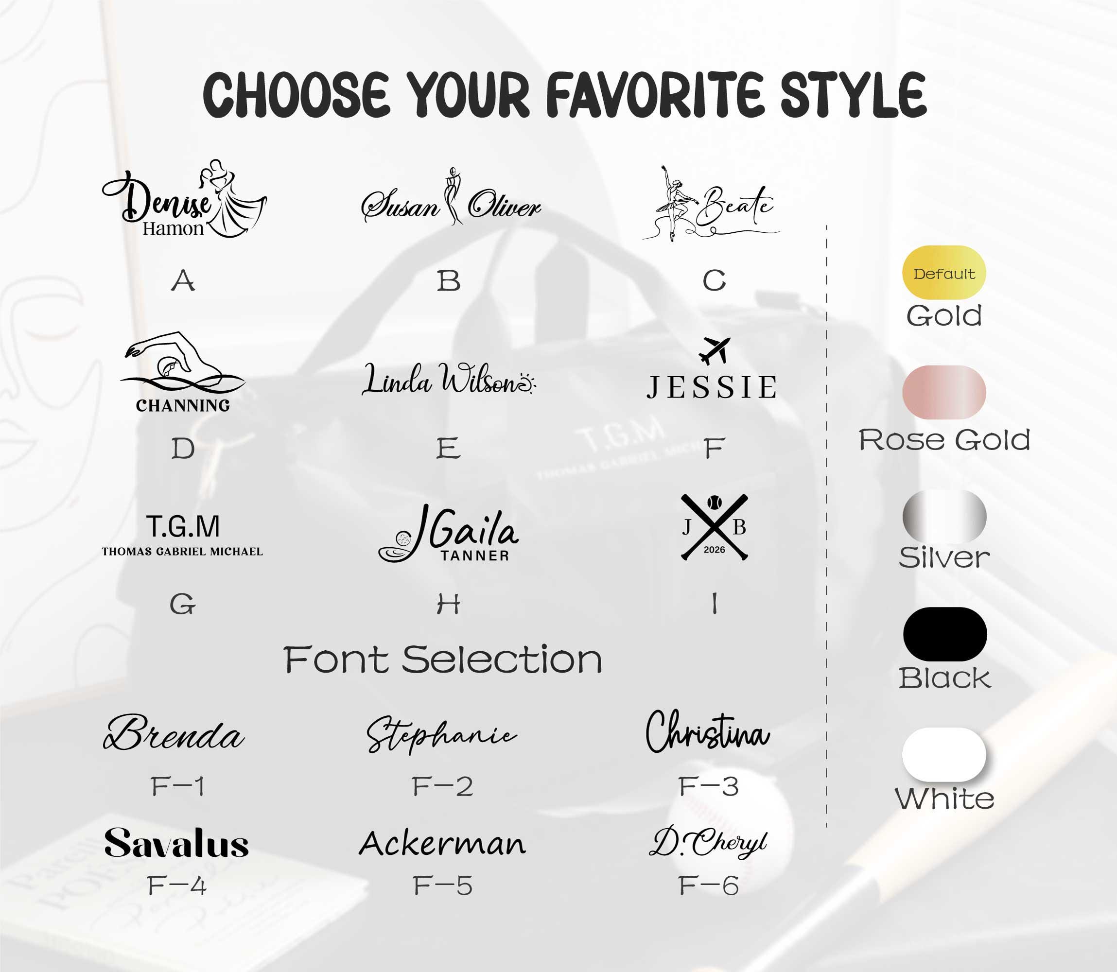 Personalized Gym Duffel Bag|custom Yoga Travel Bag|weekend Overnight Bag|sport Workout Bag for Women|custom Name Duffle Bag|large Travel Bag view 9