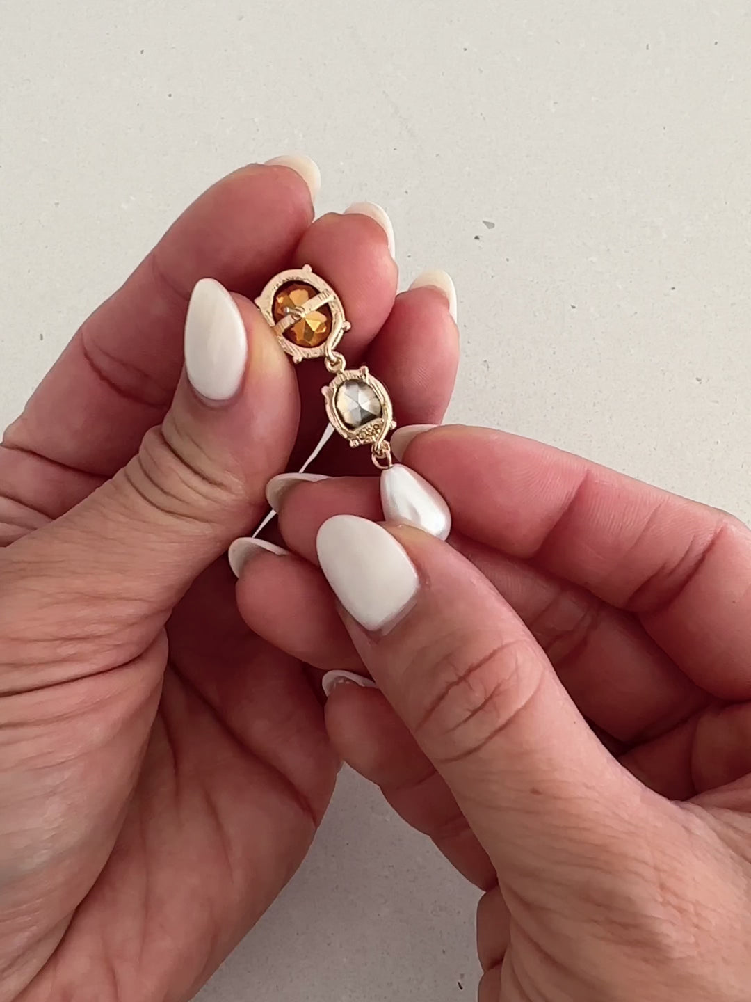 Elisajewels Convertible Drop Earrings