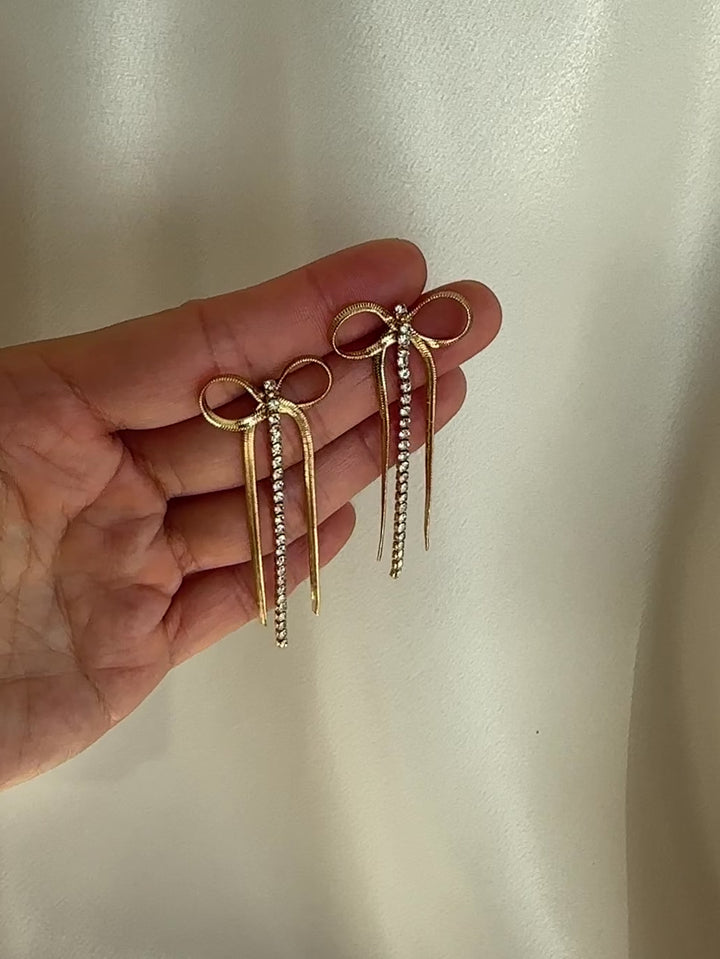 Elisajewels Selene Bow Earrings