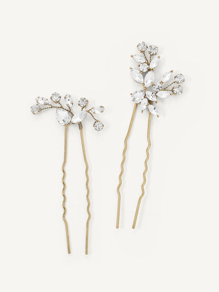 Elisajewels Hudson Bridal Hair Pins (Set of 2)