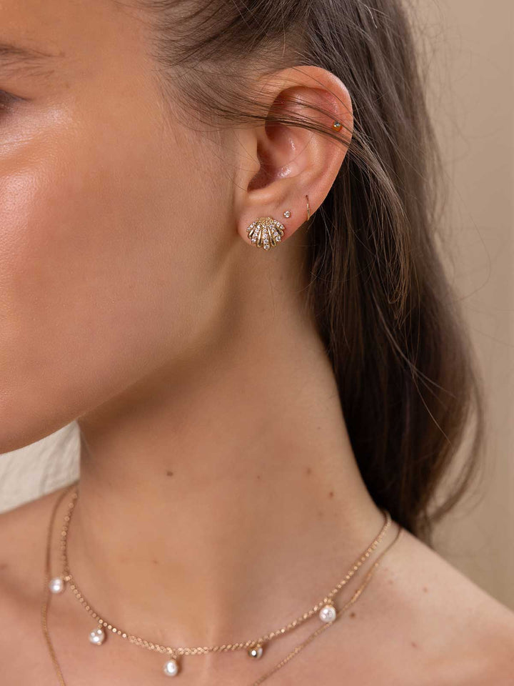 Elisajewels Coquille Shell Studs