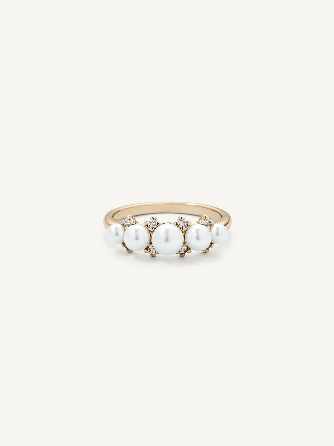 Elisajewels Mia Pearl Ring