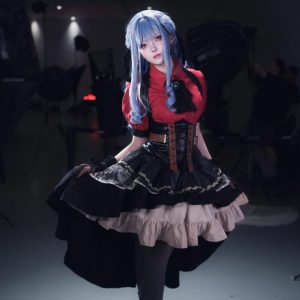 Togawa Sakiko cosplay costume,Togawa Sakiko  Ave Mujica stage outfit,handmade costume,full cosplay set,2D fashion cosplay