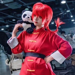 Ranma Saotome cosplay costume,Ranma kung fu outfit,Ranma outfit，cosplay costume,handmade costume,full cosplay set,anime cosplay outfit