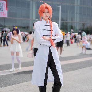 Kamui cosplay costume,Kamui Yato,Kamui black long robe,handmade costume,full cosplay set,anime cosplay outfit,2D cosplay